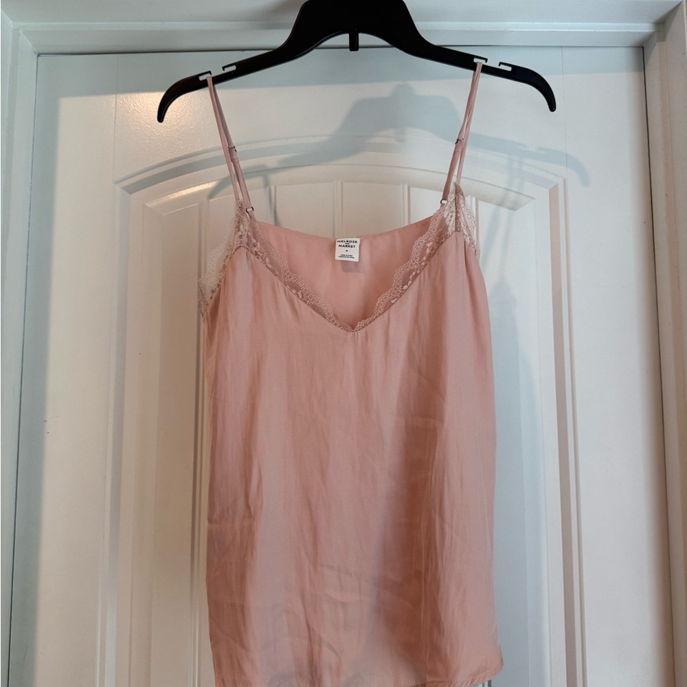 Melrose and Market Blush Lace Cami